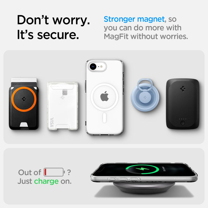 ETUI SPIGEN IPHONE 16E LIQUID CRYSTAL MAG MAGSAFE PRZEZROCZYSTE