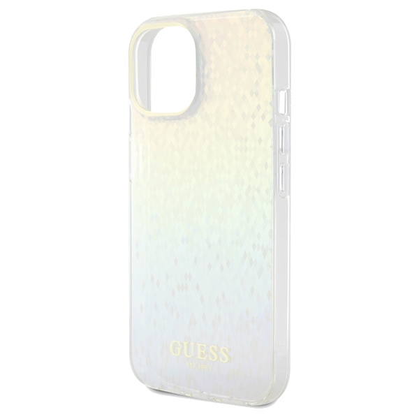 Etui Guess GUHCP14SHDECMI iPhone 14 / 15 / 13 6.1" wielokolorowy hardcase IML Faceted Mirror Disco Iridescent Case