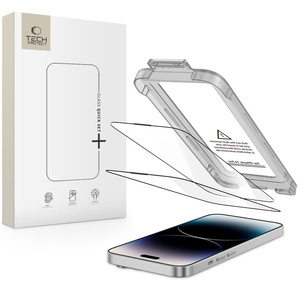 SZKŁO HARTOWANE TECH-PROTECT IPHONE 14 PRO QUICK SET+ 2-PACK CZARNE