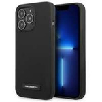 Etui KARL LAGERFELD Apple iPhone 13 Pro Silicone Plaque Czarny Hardcase