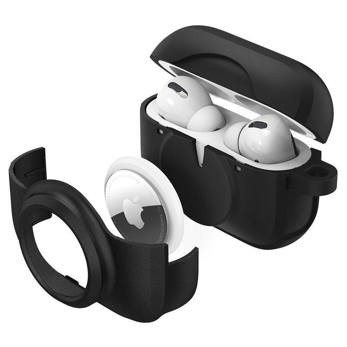 ETUI SPIGEN TAG ARMOR DUO AIRPODS PRO 1 / 2 & AIRTAG BLACK