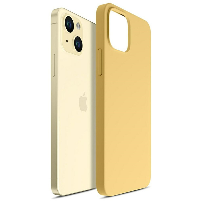 Etui 3MK Hardy Case iPhone 15 Plus 6.7" żółty/yellow MagSafe Case