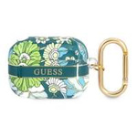 Etui GUESS Apple AirPods Pro Cover Flower Strap Collection Zielony Case