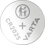 Lithium Button Cell Varta, CR2025, 157mh, 3V, 5-Pack