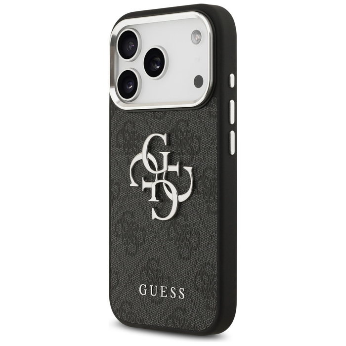 Etui Guess 4G Big 4G Classic Logo do     iPhone 17 Pro czarny  srebrny