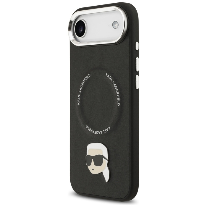 Etui Karl Lagerfeld Karl Pin MagSafe do  iPhone Air czarny