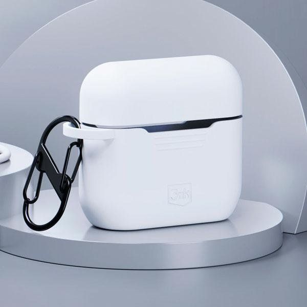 Etui 3MK Silicon Case AirPods Pro + karabińczyk