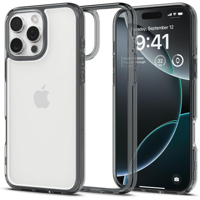 ETUI SPIGEN ULTRA HYBRID IPHONE 16 PRO MAX SPACE CRYSTAL