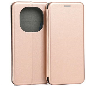 Etui Beline Book Magnetic Xiaomi Redmi   Note 14 Pro 5G różowo-złoty/rosegold