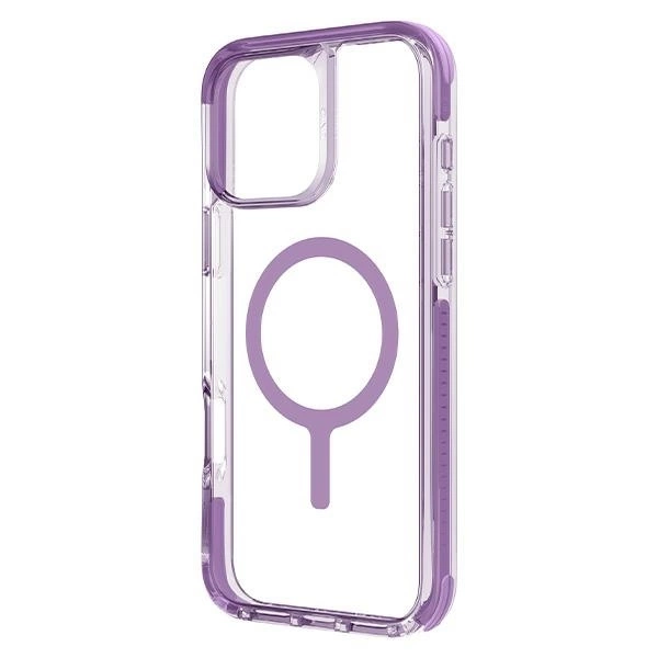 Etui UNIQ Combat iPhone 16 Plus 6.7" Magclick Charging różowy/grape pink