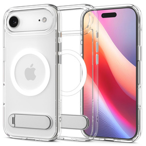 ETUI SPIGEN IPHONE 17 AIR ULTRA HYBRID ”S” MAG MAGSAFE CLEAR/WHITE