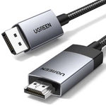 Kabel Display Port do HDMI Ugreen DP119 4K, 1m, jednokierunkowy