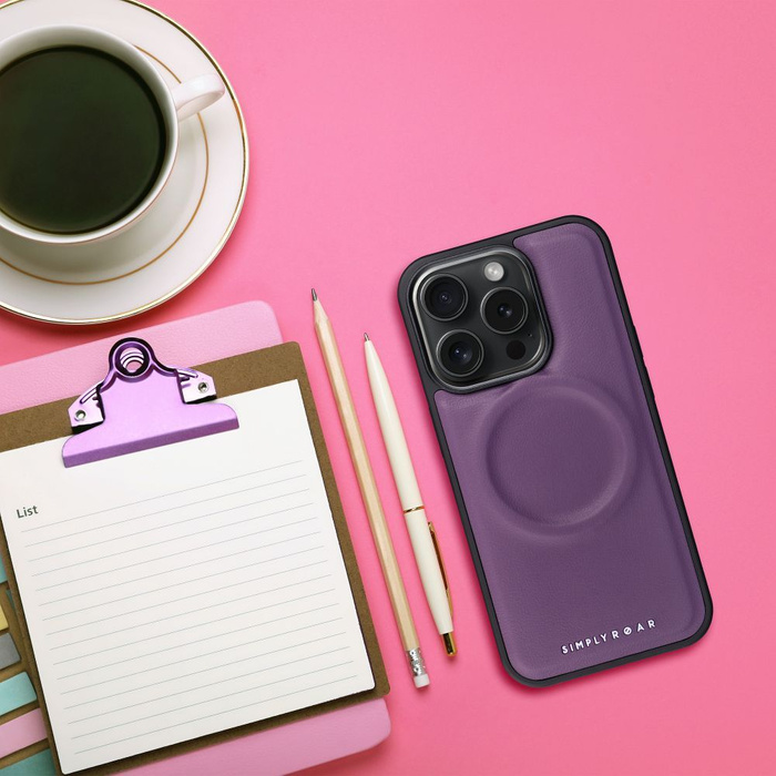 ROAR futerał MAG MORNING do IPHONE 13 Pro Fioletowy