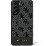 Etui Guess GUHCS23SG4GLGR S23 S911 czarny/black hardcase 4G Stripe Collection Case