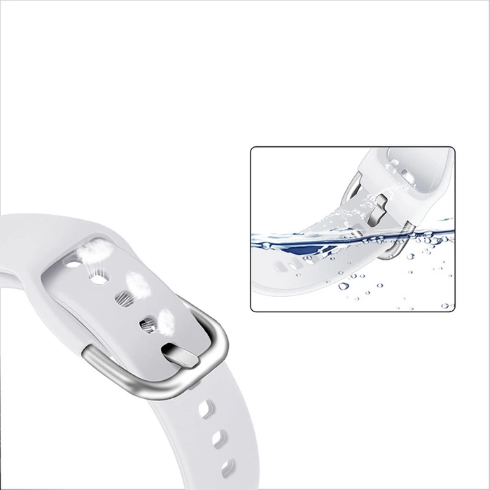 Silicone Strap TYS opaska do smartwatcha zegarka uniwersalna 22mm czerwony
