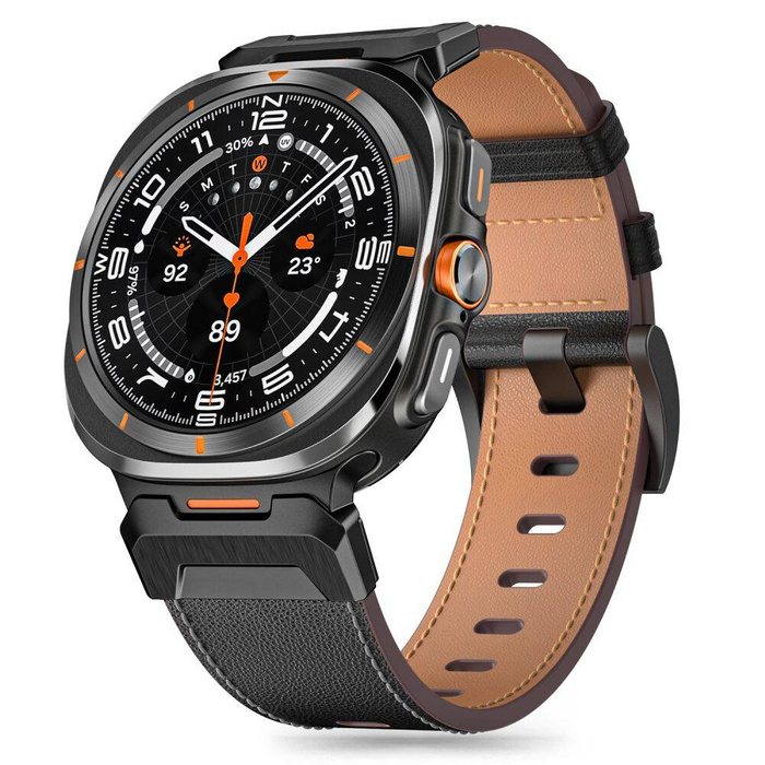 TECH-PROTECT DELTA PRO SAMSUNG GALAXY WATCH ULTRA (47 MM) LEATHER BLACK