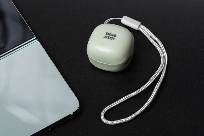 Słuchawki bezprzewodowe douszne Blue Star Mini A19 TWS zielone 