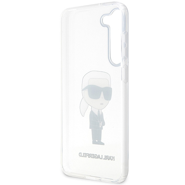 Etui Karl Lagerfeld KLHCS23MHNIKTCT S23 Plus S916 transparent hardcase Ikonik Karl Lagerfeld Case