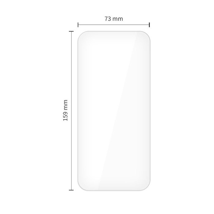 SZKŁO HARTOWANE TECH-PROTECT IPHONE 16 PRO MAX / 17 PRO MAX GLASS FIT+ 2-PACK CLEAR