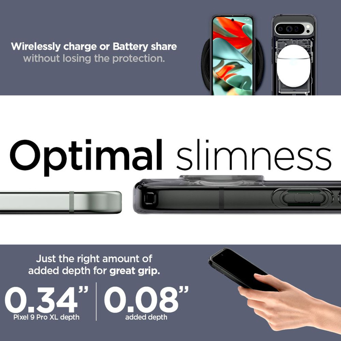 Etui SPIGEN ULTRA HYBRID GOOGLE PIXEL 9 PRO XL ZERO ONE