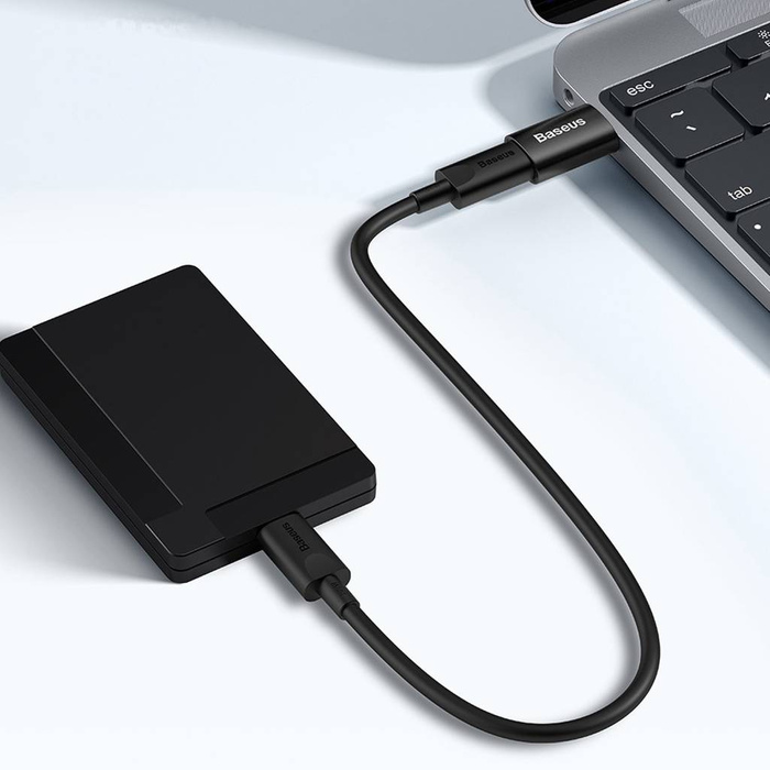Baseus Ingenuity Series Mini OTG Adaptor USB 3.1 to Type-C  Black
