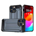 Etui Pancerne etui do iPhone 15 Pro Max Hybrid Armor - niebieski Case