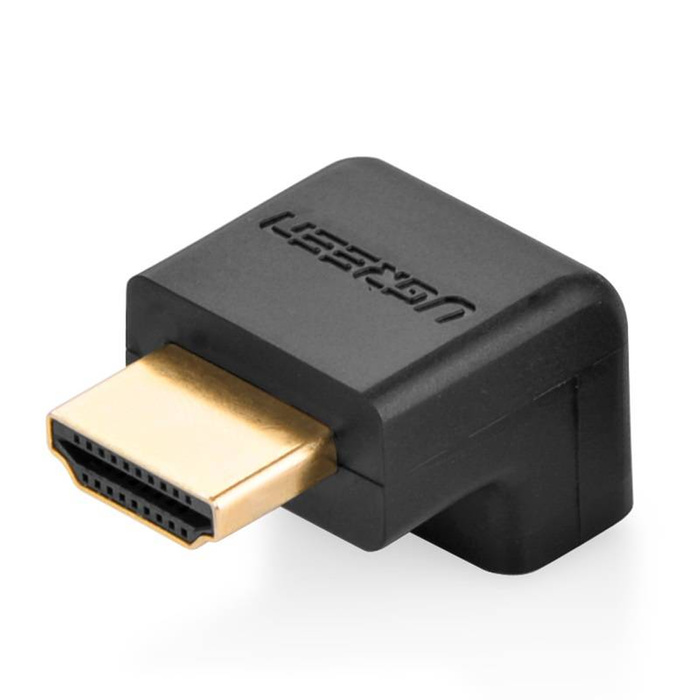 Adapter Kątowy UGREEN HDMI HD112 4K Dolny Czarny