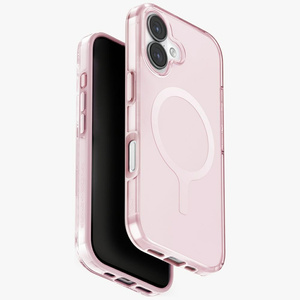 Etui UNIQ Clario do iPhone 17 Magclick   Charging różowy