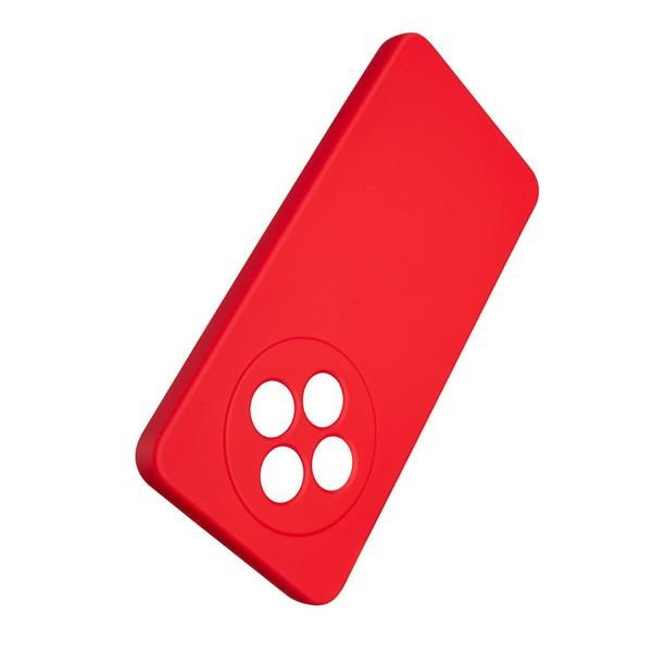 Beline Etui Silicone Oppo Reno 12F 5Gczerwony /red