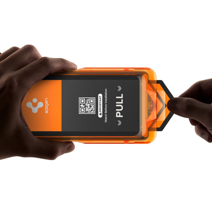 SZKŁO HARTOWANE SPIGEN IPHONE 17 PRO ALM GLAS.TR SLIM 3-PACK CLEAR