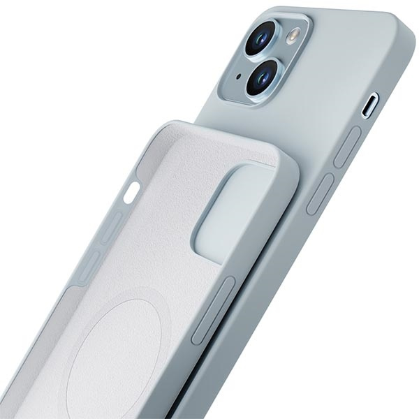 3MK Hardy Case iPhone 14 Plus 6,7" błękitny/sierra blue MagSafe