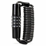 Zapięcie rowerowe Rockbros T609 na szyfr 1,5m - czarne