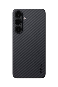 Pitaka Ultra-Slim Case, Black/Grey Twill - Sansung Galaxy S25