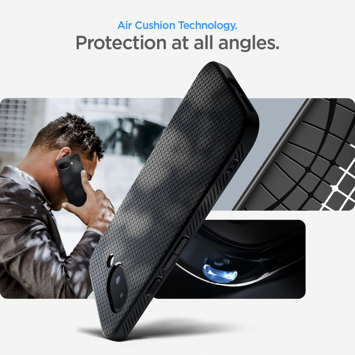 ETUI SPIGEN GOOGLE PIXEL 9A LIQUID AIR MATOWE CZARNE