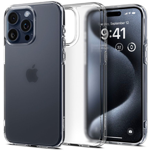 Etui Spigen Ultra Hybrid iPhone 15 Pro Frost Clear Case