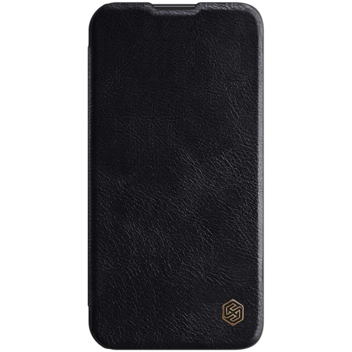 Etui skórzane Nillkin Qin Pro Leather Case do iPhone 14 Pro Max (czarne)