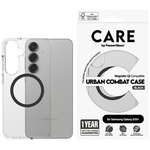 Etui CARE by PanzerGlass Flagship Urban   Combat Black QI do Samsung Galaxy S25+ przezroczysty
