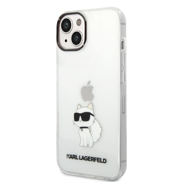 Etui KARL LAGERFELD Apple iPhone 14 Plus IML NFT Choupette Bezbarwny Hardcase