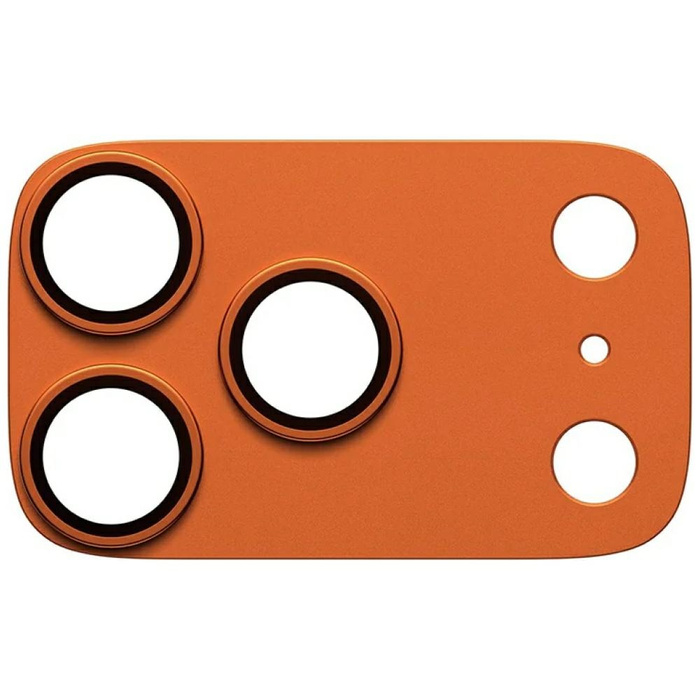 Szkło hartowane na obiektyw PanzerGlass  Fender Camera Protector do iPhone 17 Pro pomarańczowy