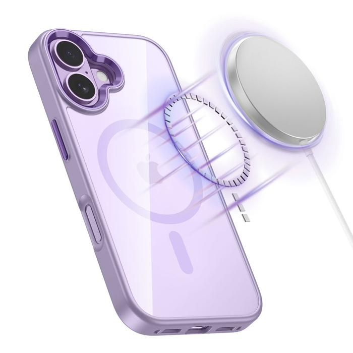 TECH-PROTECT MAGMAT MAGSAFE IPHONE 17 LAVENDER/CLEAR