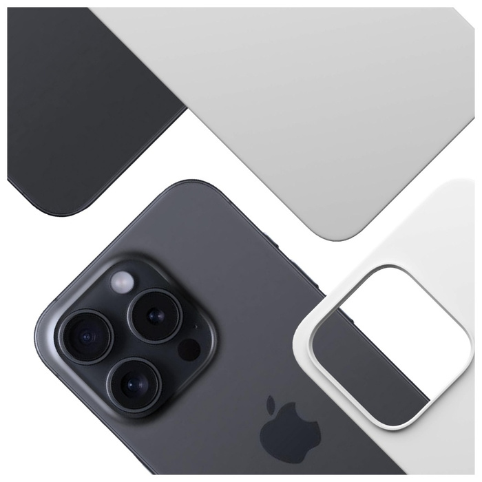 Etui 3MK Hardy MagSilicone do Apple      iPhone 14 Pro biały