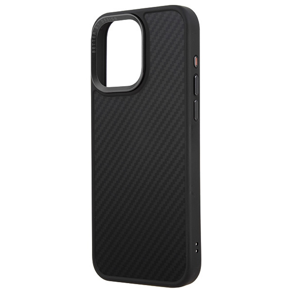 Etui UNIQ etui Keva iPhone 15 Pro 6.1" Magclick Charging czarny/carbon black Case