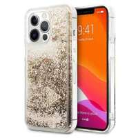 Etui GUESS Apple iPhone 14 Pro Max Glitter Charms Złoty Hardcase