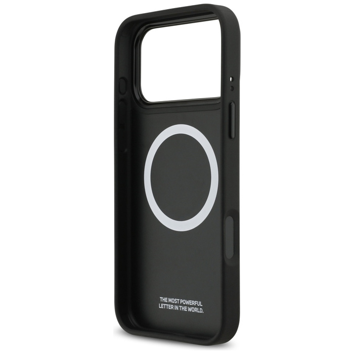 Etui BMW M Shape Logo MagSafe do iPhone  17 Pro Max czarny