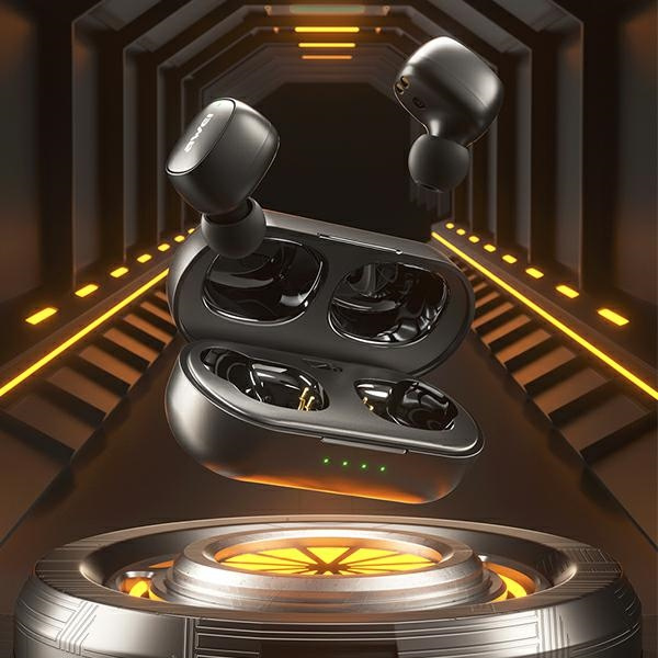 AWEI słuchawki Bluetooth 5.1 T13 Pro TWS + stacja dokująca czarny/black