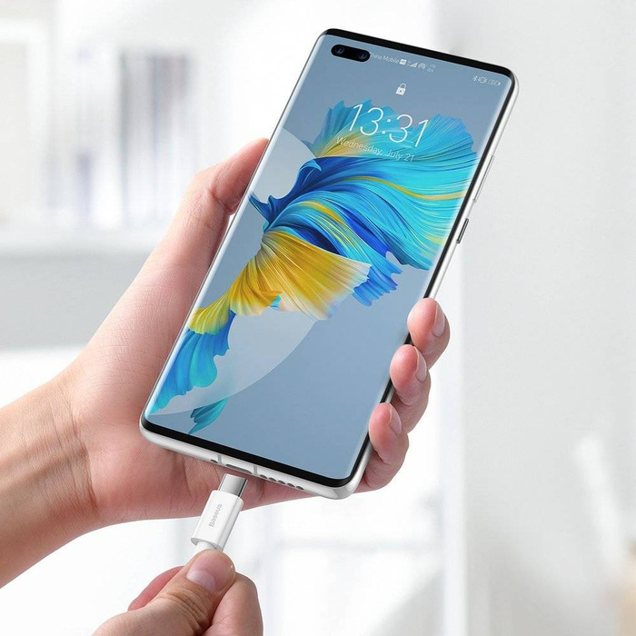 [PO ZWROCIE] Basenu Superior kabel USB - USB Typ C 66 W 6A 2 m Biały (CATYS-A02)