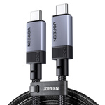 Kabel USB-C / USB-C USB4 Gen 3 Ugreen L705, 240W, 40Gbps, 1m (gwiezdna szarość)