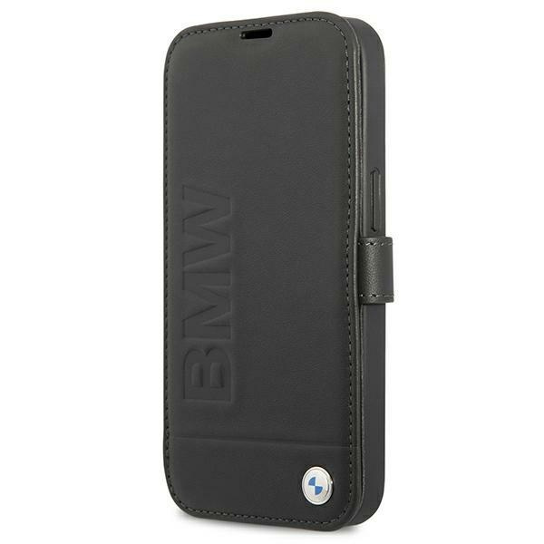 Etui BMW Apple iPhone 13 Mini Book Signature Czarny Case