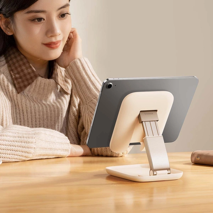 Składany stojak na tablet Baseus Seashell (różowy)