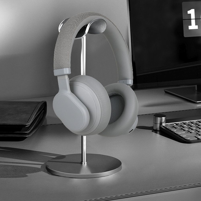 Słuchawki bezprzewodowe nauszne Forcell F-Audio ANC Touch Beat szare